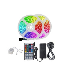 5m 16.4ft 5050 SMD RGB LED Strip Complete Set waterproof led light strip with 44 Keys LED Controller and Driver